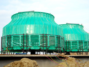 CDBNL3 圓形超低噪聲逆流式玻璃鋼冷卻塔